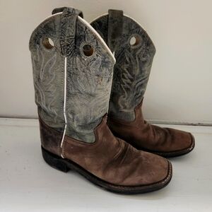 Old West Kids Cowbot Boots Size 3